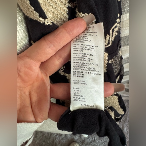 We the free Aztec embroidered cardigan xs - Picture 7 of 7